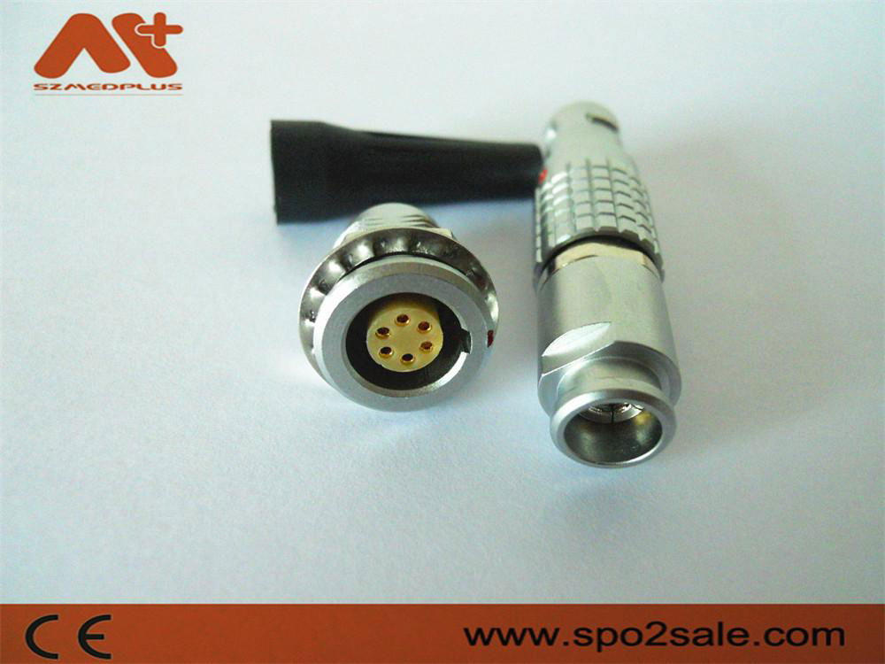 Metal circular push-pull connectorCompatible FGG 6pin Plug 2