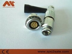 Metal Circular Push-Pull Connector compatible 8Pin FGG Plug