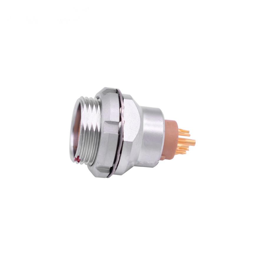 Metal push-pull self-locking connector Compatible EEG Female socket 3