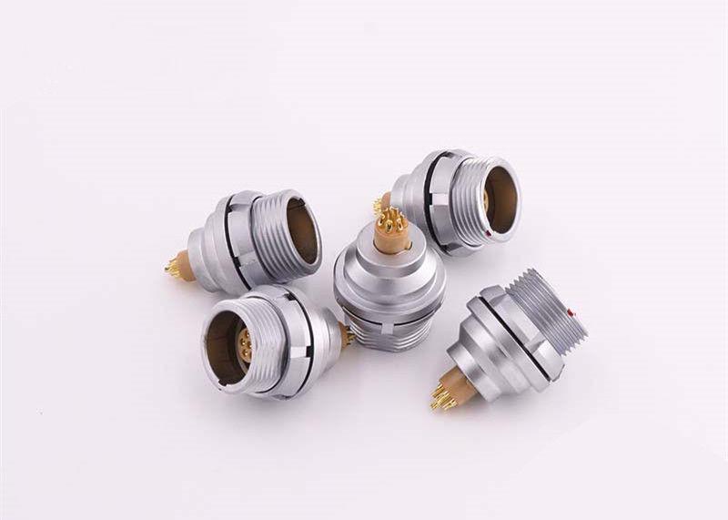 Metal push-pull self-locking connector Compatible EEG Female socket 5