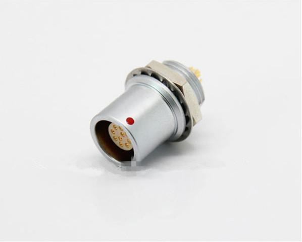 Metal Push-pull self-locking female connector Compatible EHG socket 2