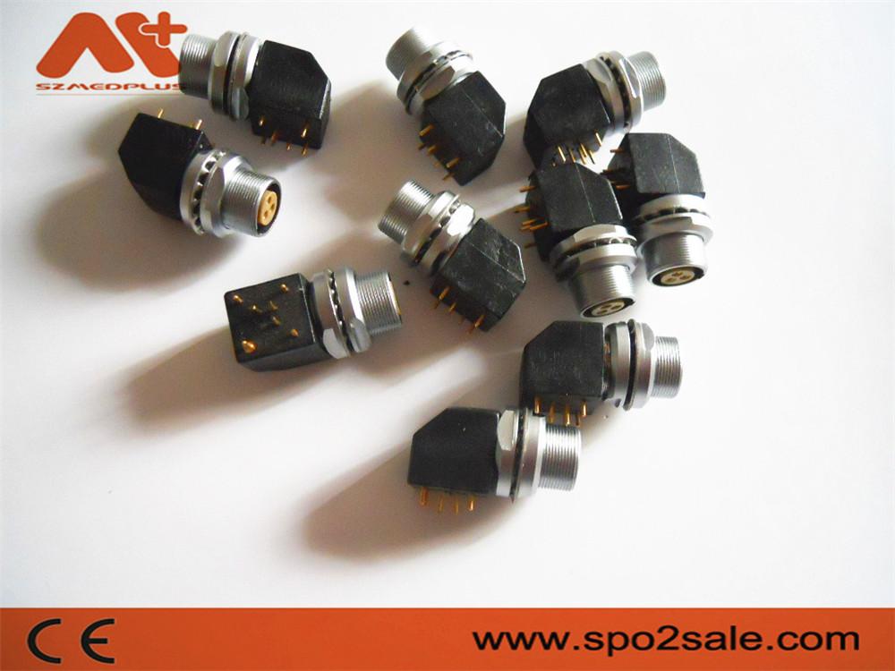 Metal push-pull self-locking connector Compatible EXG socket 3