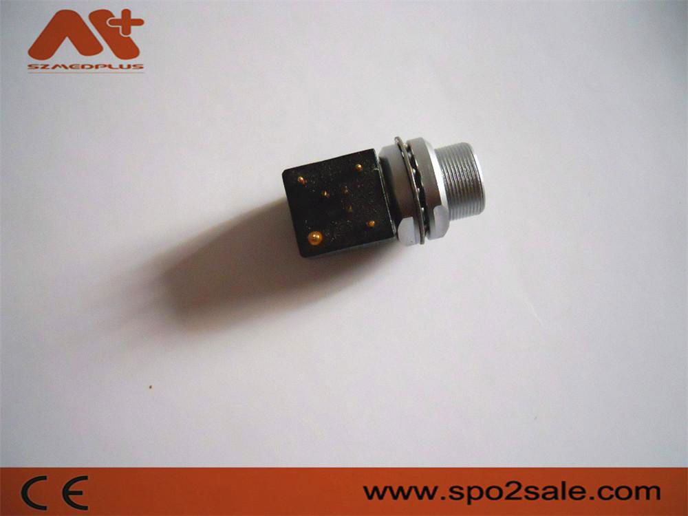 Metal push-pull self-locking connector Compatible EXG socket 4