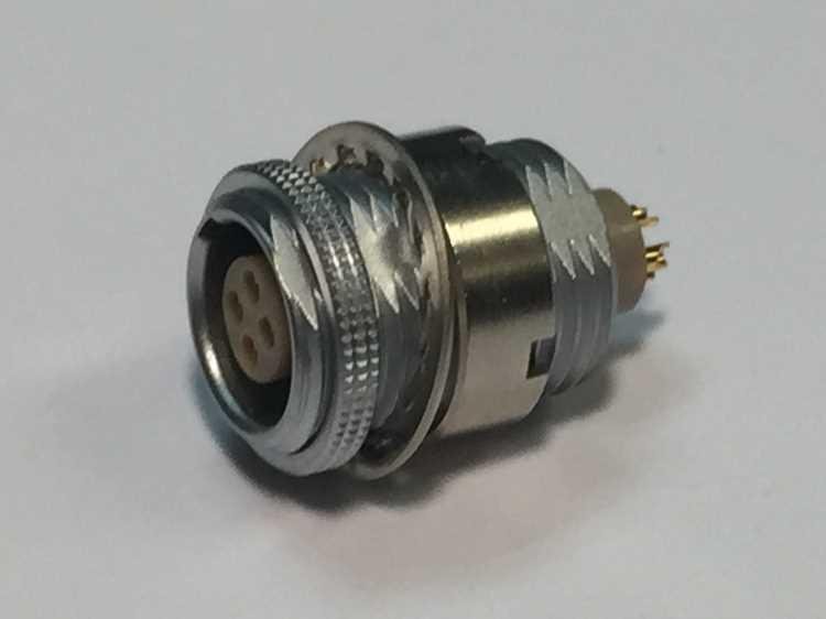 Metal socket Compatible ESG push-pull self-locking connector