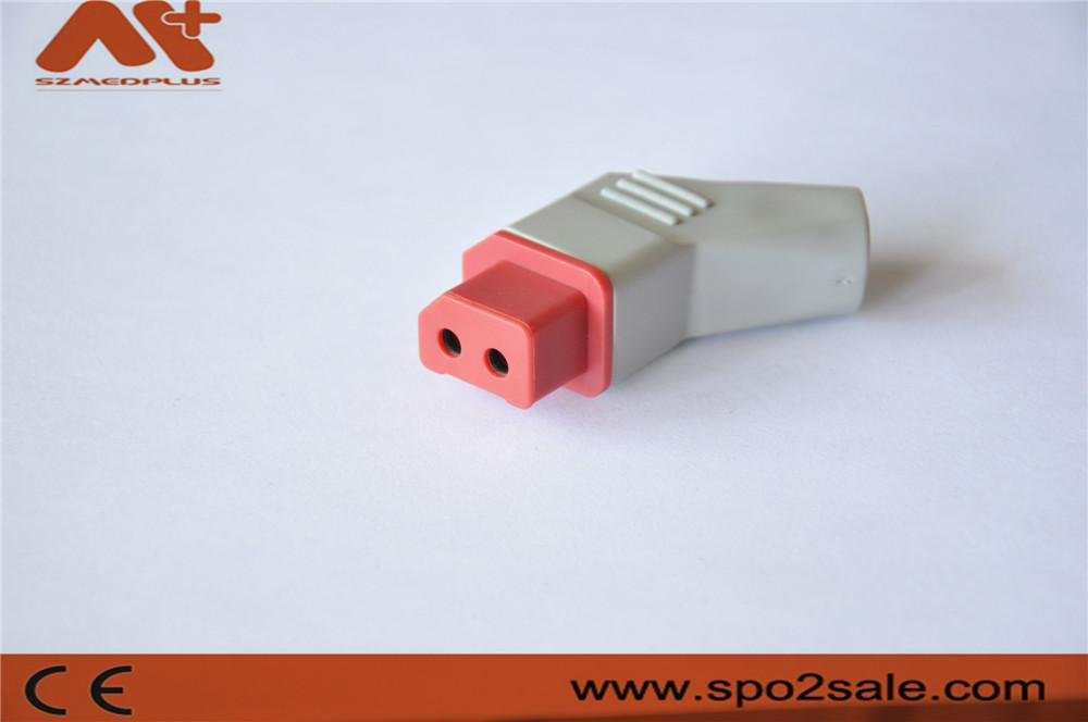 Compatible Nihon Kohden NIBP connector monito plug 2
