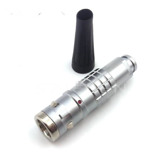 Metal circular push-pull connector compatible with K series FGG plug 2