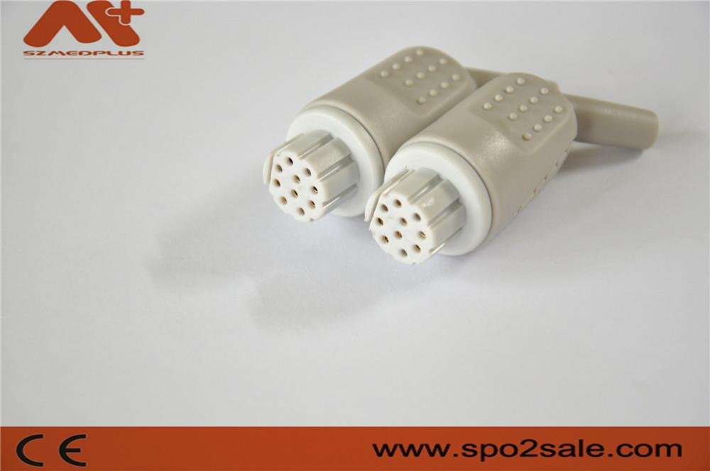 Datex 10pin spo2/ECG connector 3
