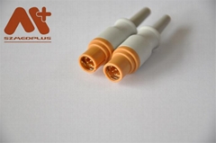 西门子血氧连接器3导心电图连接器体温探头连接器