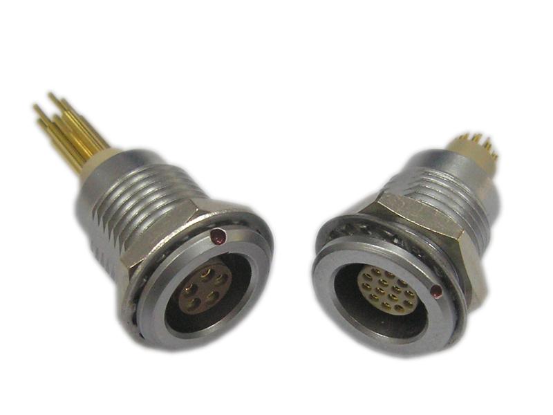 金属推拉自锁连接器同轴连接器兼容ERA插座