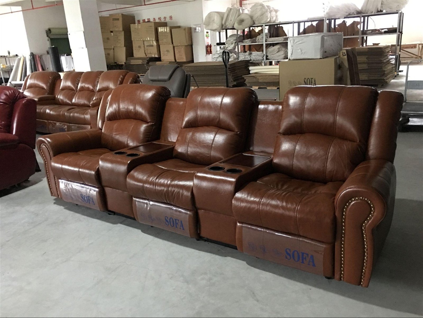 Hot sale China Home theater recliner sofa  4
