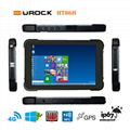 8 Inch IP67 Waterproof R   ed Windows Tablet with NFC 1D 2D Barcode Scanner