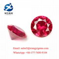 Factory Prices Heat Resistant 5# Red Ruby Corundum Rough Stone