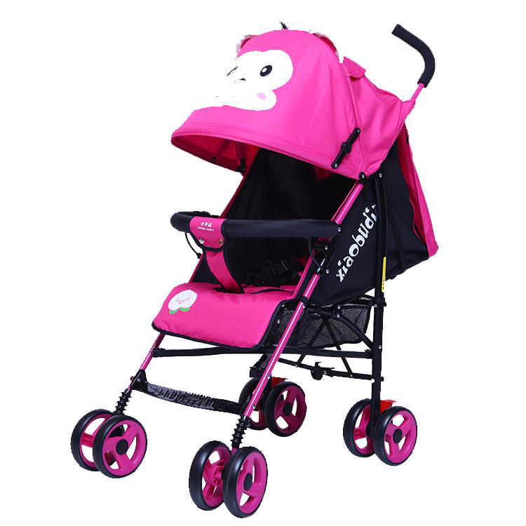 Colourful baby stroller for running with big wheels 3