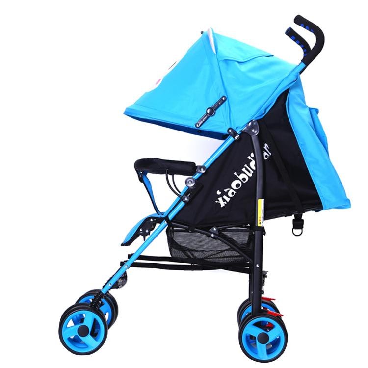 Colourful baby stroller for running with big wheels 4