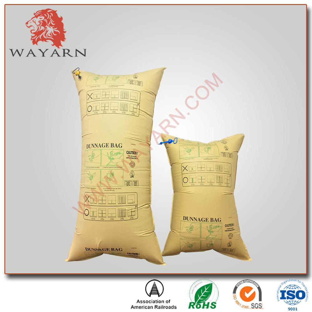 Wholesale High Quality Kraft Paper Container Dunnage Air Bag 4