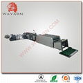 Automatic pp woven bag making machine include cutting sewing printing and collec 3