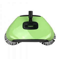 Hand Push Broom Sweeper Household Dust Collector Sweeping Machine 