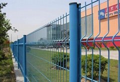 Welded anti-climb steel wire mesh fence