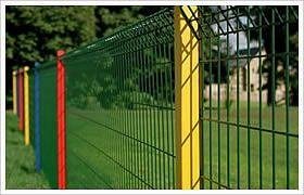 Welded anti-climb steel wire mesh fence
