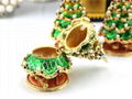 Metal Gifts Enamel Trinket Boxes Christmas Tree Decorative Box Small Jewerly Box 3