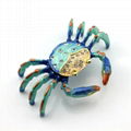 Metal Gifts Crab Shape Trinket Boxes Small Home Decorative Boxes 5