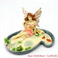 Enamel Jewelry Tray Home Decorative Angel Girl Wedding Favor