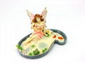 Enamel Jewelry Tray Home Decorative Angel Girl Wedding Favor 6