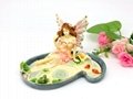 Enamel Jewelry Tray Home Decorative Angel Girl Wedding Favor 8
