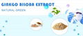 Ginkgo biloba extract 1