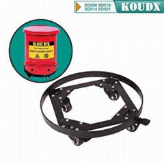 KOUDX Steel Dolly for Oily Waste Can