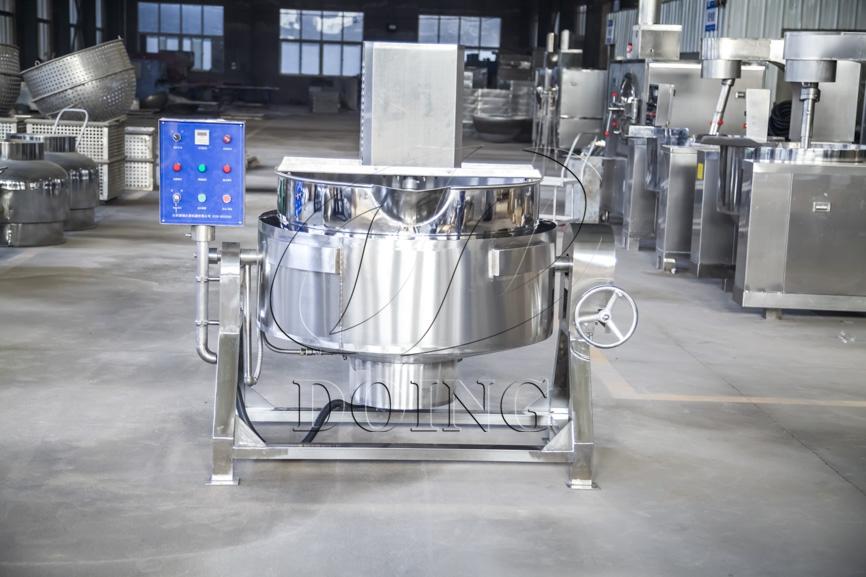  Automatic frying control system cassava garri fryer garri frying machine  3