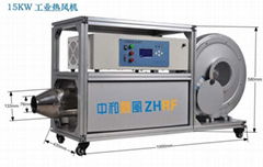 Precision temperature control industrial hot air blower