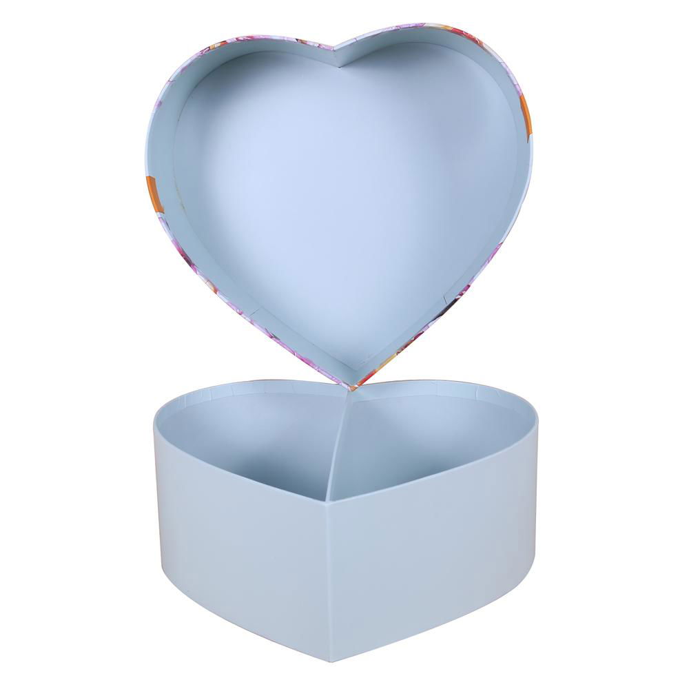 Heart Shaped Lid-off Rigid Chocolate Box