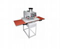 Pneumatic double-station stamping machine. 3