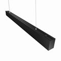 Low Glare Black LED Linear Suspension Lighting 2