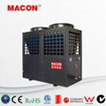 Electric Monoblock Two-stage High Temperature Hot Water Heat Pumps 1