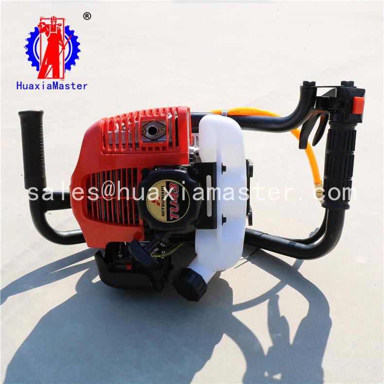 BXZ-1 backpack core drilling rig 4