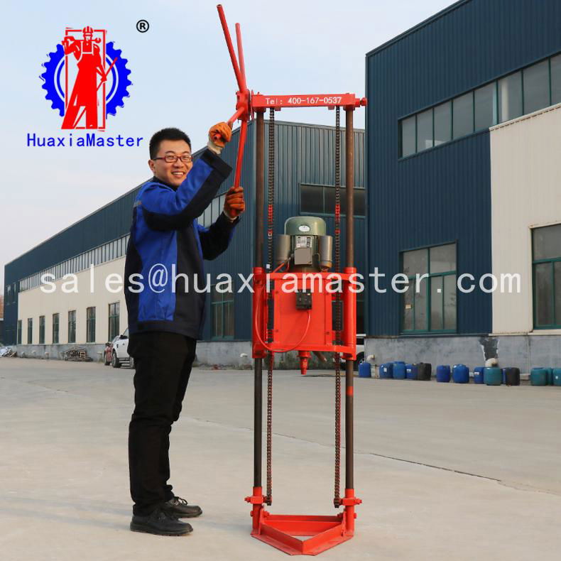 QZ-1A two phase electric sampling drilling rig 4