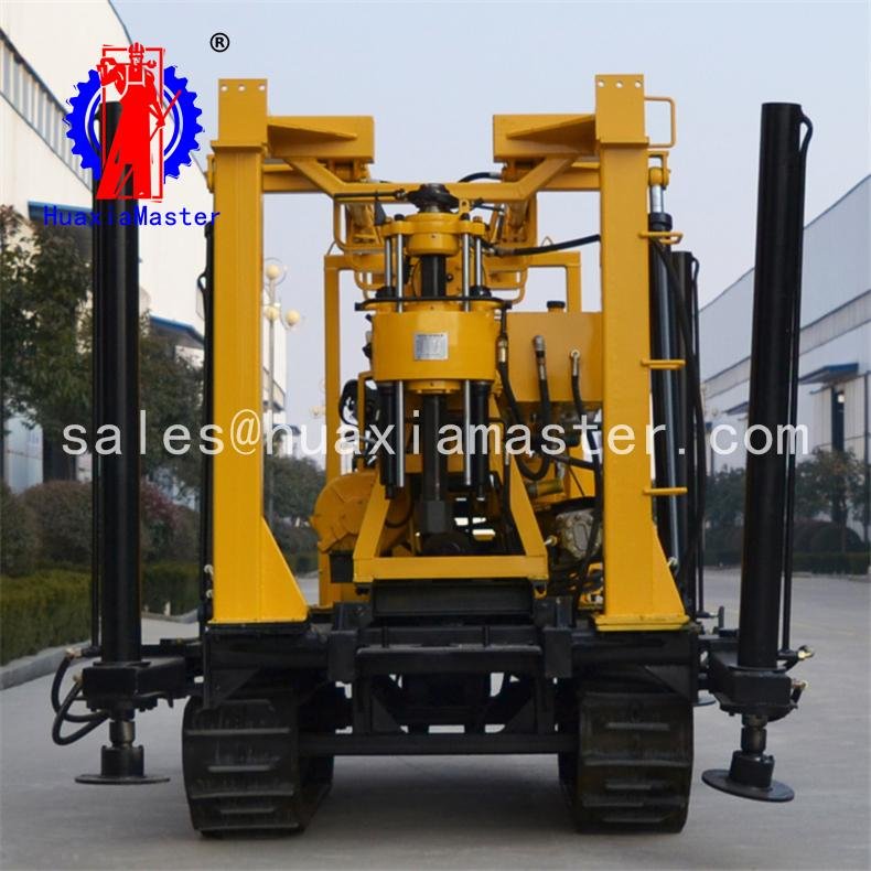 XYD-130 crawler hydraulic core drilling rig 2