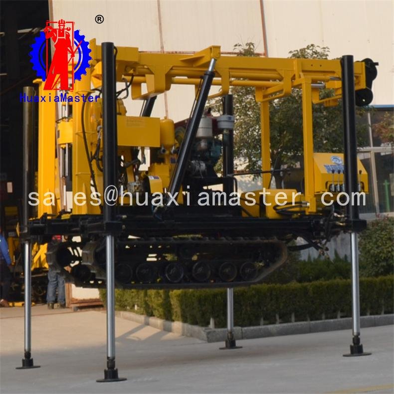 XYD-130 crawler hydraulic core drilling rig 3