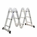 4X3 Aluminum multi purpose folding ladder (Small Hinge) 1