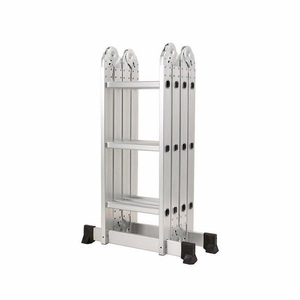 4X3 Aluminum multi purpose folding ladder (Small Hinge) 2
