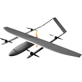 Fixed Wing Uav Aerial Mapping  UAV Survey Drone Surveillance UAV