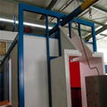 the best selling electric cabinet powder coating line 5
