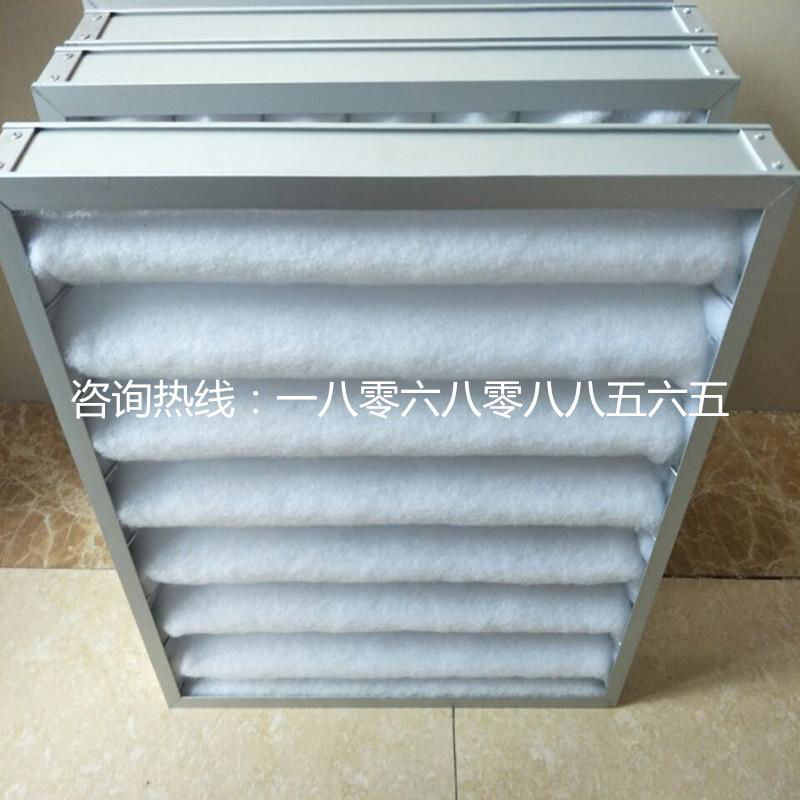 鋁合金框板式中央空調空氣過濾器 3