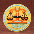 Libra Embroidered Patches  1