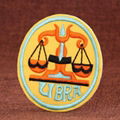 Libra Embroidered Patches  2