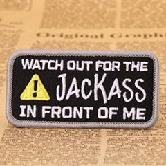 Jackass Custom Made Patches 