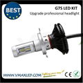 G7S-H4 upgrade High lumen 5000LM Easy Install Aluminum Metal fanless LED Headlam