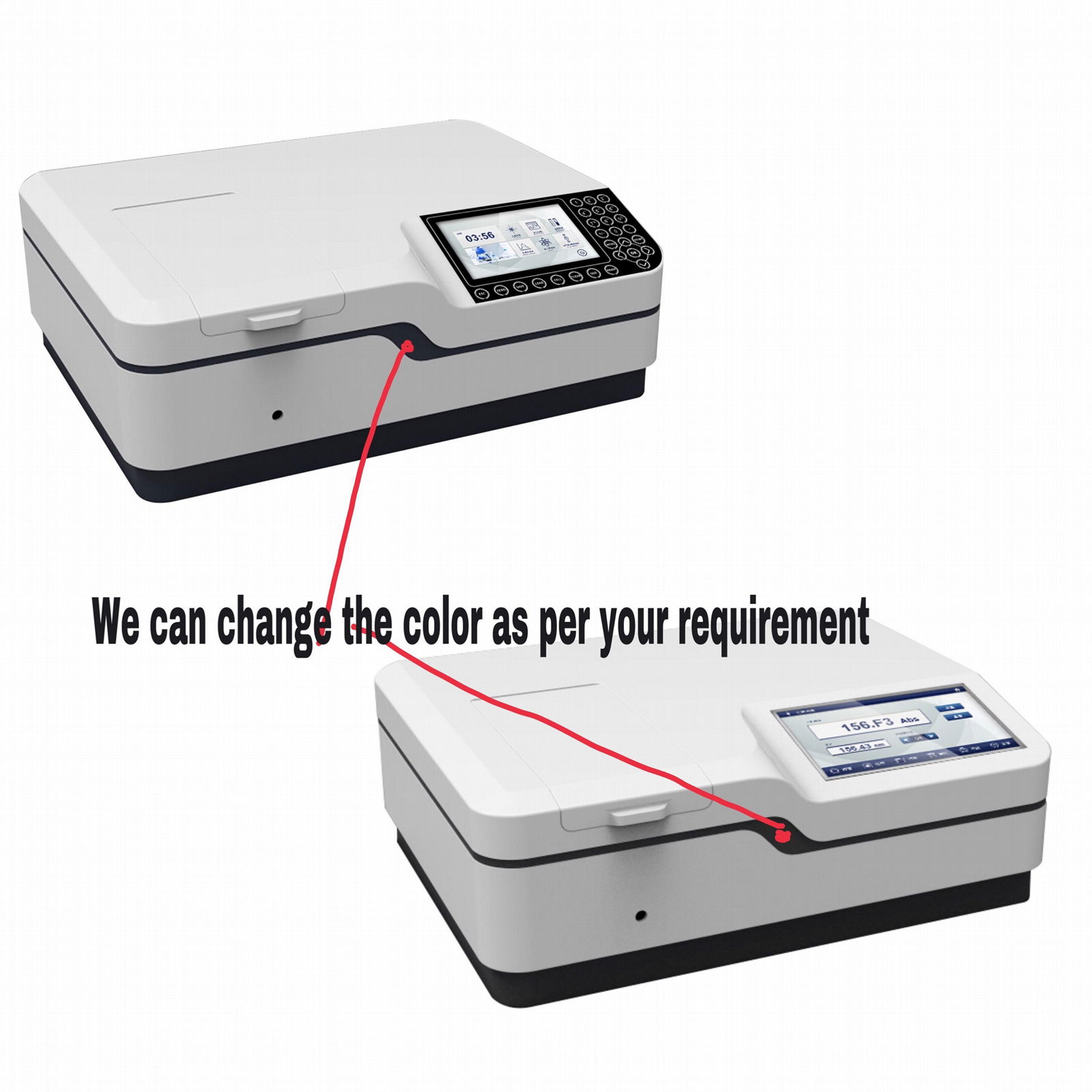            Portable Color Scanning UV VIS Spectrophotometer with PC analysis sof 2